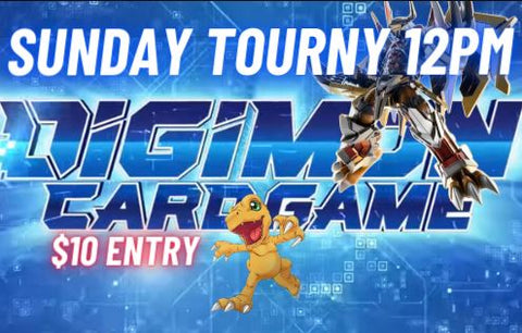 HPW Digimon Casual Sunday Tournament Ticket - October