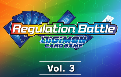 HPW Digimon Regulation Battle Vol.3 Tournament Ticket - October