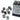Borealis: 36/D6 Light Smoke/Silver Luminary