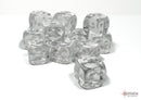 Translucent: 12D6 Clear/White Dice