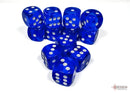 Translucent: 12D6 Blue/White Dice