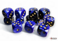 Gemini: 12D6 Black-Blue/Gold