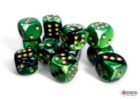 Gemini: 12D6 Black-Green/Gold