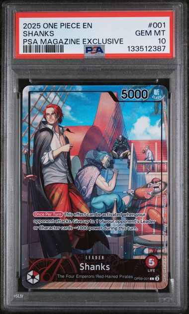 PSA 10 - PSA Magazine Exclusive  - Shanks
