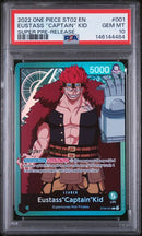PSA 10 - One Piece ST02 - Eustass "Captain" Kid Super Pre-Release