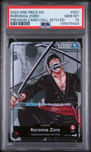 PSA 10 - 25th Anniversary Premium Card Collection JP - Roronoa Zoro