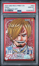 PSA 10 - PRB-01 - Sanji Alt Leader