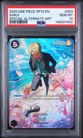 PSA 10 - Royal Blood - Sanji SP #003