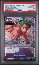 PSA 10 - OP09 - Zoro-Juurou Treasure Rare