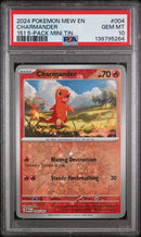 PSA 10 - Pokemon 151  - Charmander