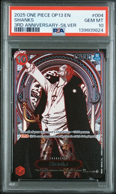 PSA 10 - Carrying On His Will - Shanks Silver SP