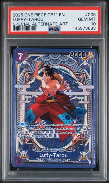 PSA 10 - A Fist of Divine Speed - Luffy-Tarou SP