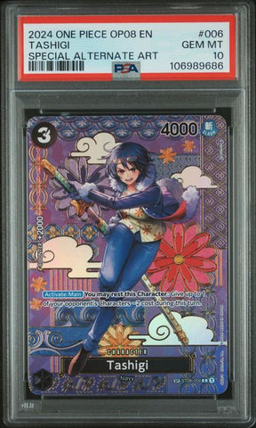 PSA 10 - Two Legends - Tashigi SP #006