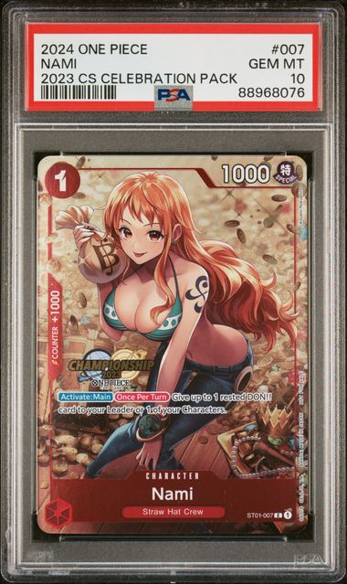 PSA 10 - 2023 CS Celebration Pack - Nami