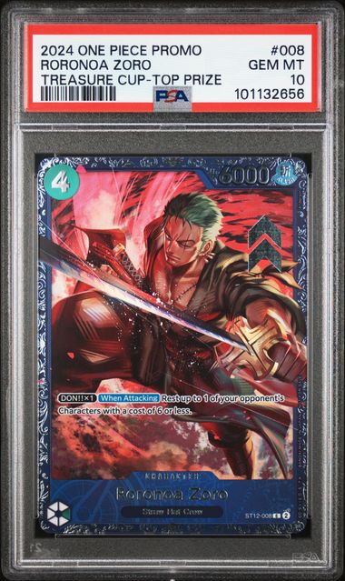 PSA 10 - 2024 Treasure Cup Top Prize - Roronoa Zoro