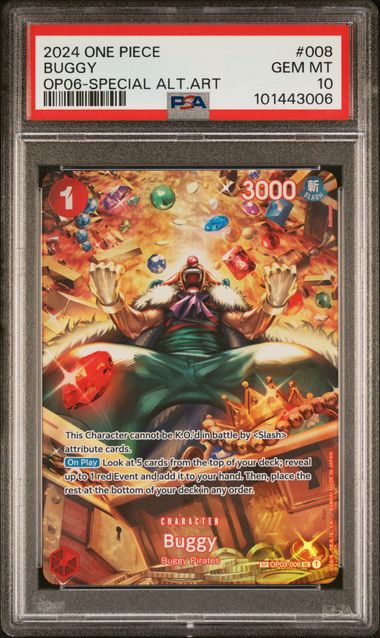 PSA 10 - Wings of Captain - Buggy SP