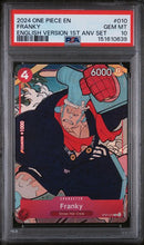 PSA 10 - English 1st Anniversary - Full Sequential Set