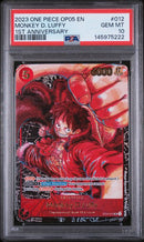 PSA 10 - OP05 - Monkey.D.Luffy Anniversary