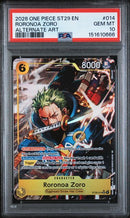 PSA 10 - Starter Deck 29 - Roronoa Zoro Alternate Art
