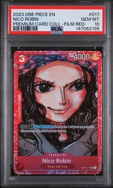 PSA 10 - Film Red Collection - Nico Robin