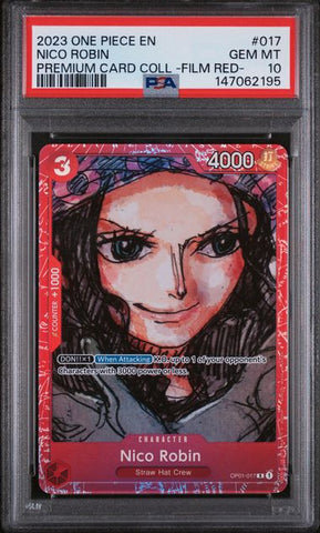 PSA 10 - Film Red Collection - Nico Robin #017