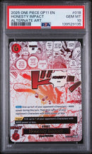 PSA 10 - A Fist Of Divine Speed - Honesty Impact Alternate Art