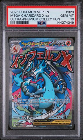 PSA 10 - UPC Promo - Mega Charizard X ex #023