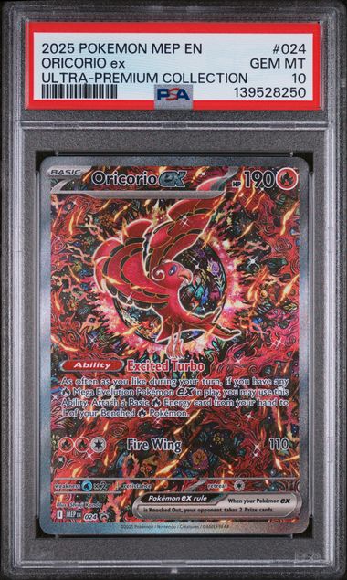 PSA 10 - UPC Promos - Mega Charizard X ex + Oricorio EX