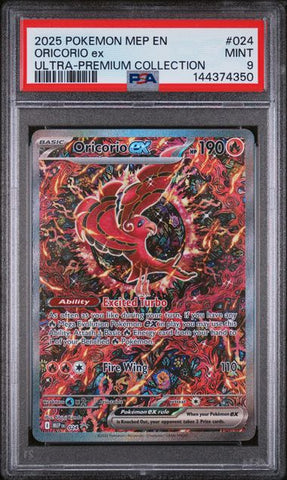 PSA 9 - Black Star Promo - Oricorio EX #024