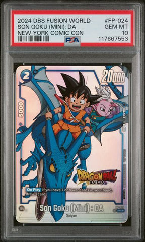 PSA 10 - New York Comic Con  - Son Goku (Mini) :DA #024