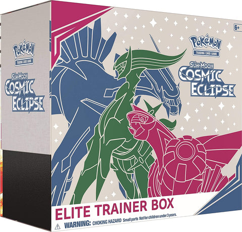 Sun & Moon: Cosmic Eclipse - Elite Trainer Box ( Plastic Tear *SEE PHOTOS*)