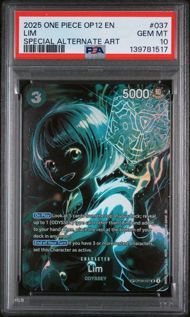 PSA 10 - Legacy of the Master - Lim SP