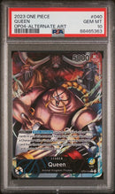 PSA 10 - OP04 - Queen Leader
