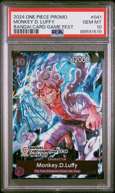 PSA 10 - Bandai Card Game Fest - Monkey.D.Luffy
