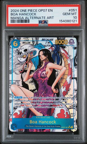 PSA 10 - 500 Years in the Future - Boa Hancock (Manga) #051