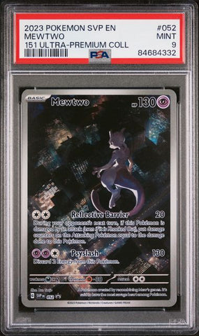 PSA 9 - 151 UPC - Mewtwo #052
