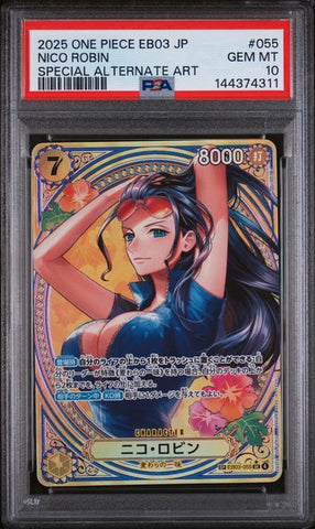 PSA 10 - EB03 JP  - Nico Robin SP #055