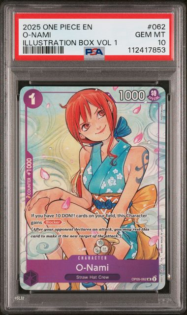 PSA 10 - Illustration Box Vol.1 - O-Nami