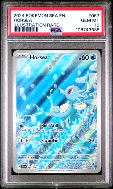 PSA 10 - Shrouded Fable - Horsea