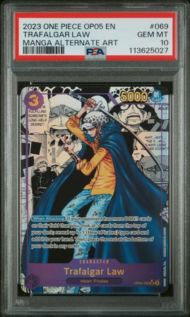 PSA 10 - Awakening of the New Era - Trafalgar Law Manga