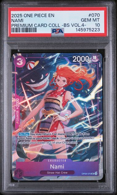 PSA 10 - Best Selection Vol.4 - Nami