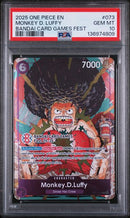 PSA 10 - 2025 Bandai Card Games Fest - Monkey.D.Luffy
