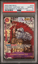 PSA 10 - OP05 - Eustass "Captain" Kid (Manga)