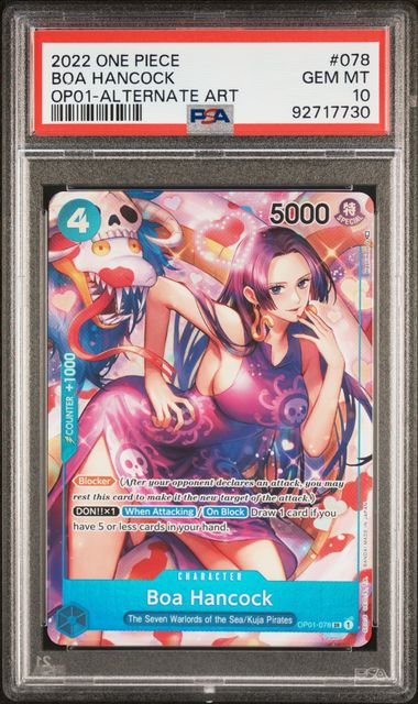 PSA 10 - Romance Dawn - Boa Hancock (Alternate Art)
