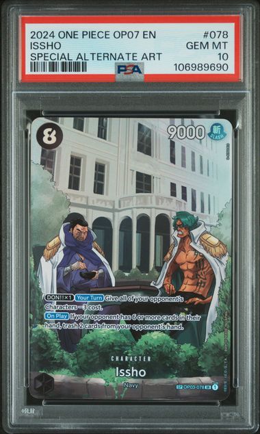 PSA 10 - 500 Years In The Future - Issho SP