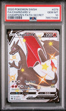 PSA 10 - Champions Path - Charizard V
