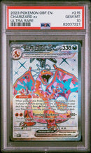 PSA 10 - Charizard ex (215/197) - Obsidian Flames