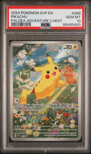 PSA 10 - Paldea Adventure Chest - Pikachu