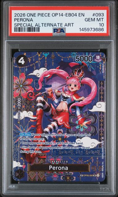 PSA 10 - OP-14 - Perona SP