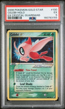 PSA 5 - EX Crystal Guardians  - Celebi Gold Star
